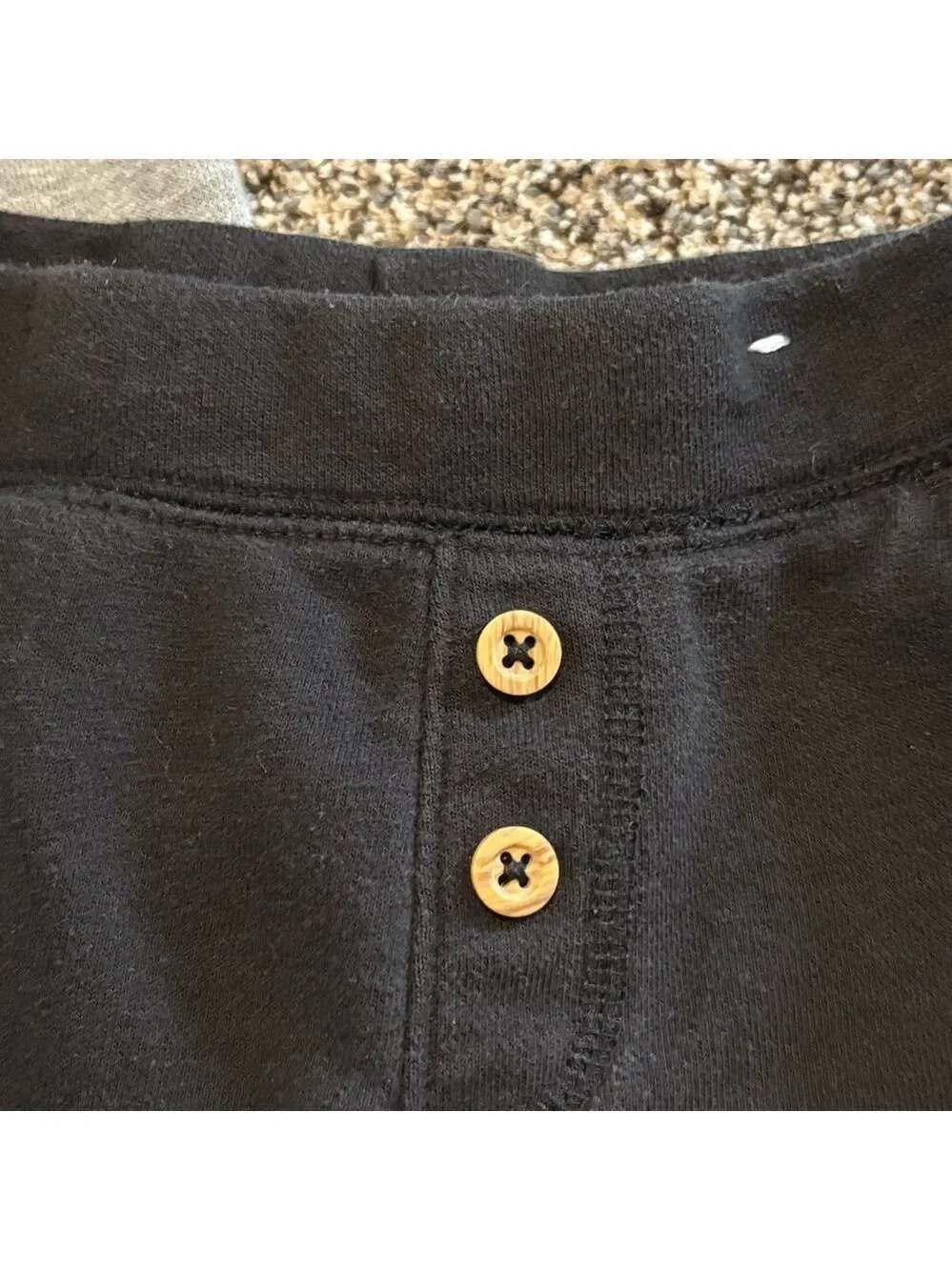 Gray and Black Kids Boy’s Sweatshirt and Joggers Set 24mo
